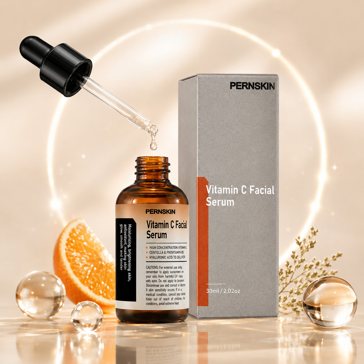 High Concentration Vitamin C Serum | Brightening & Antioxidant Facial Essence vitamin c spot removing serum: comprehensive skin improvement – natural anti aging solution