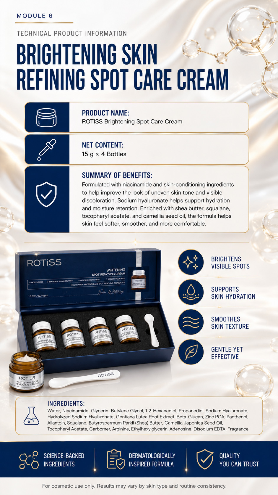 rotisswhitening spot removing cream