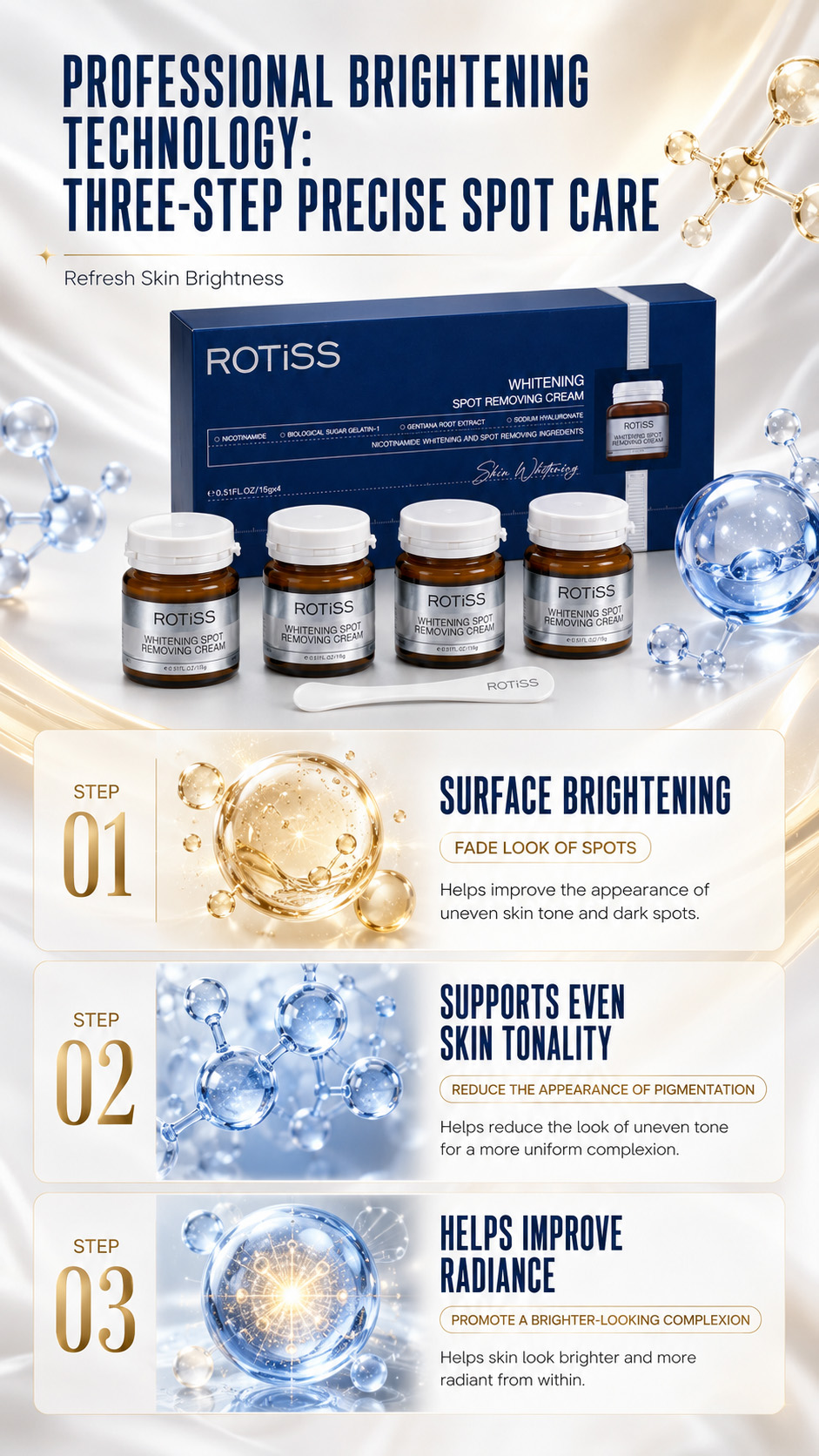 rotisswhitening spot removing cream